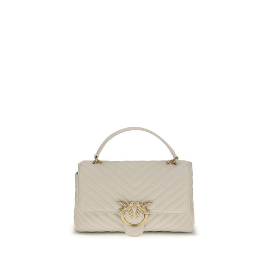 PINKO Cream Calf Leather Bos Taurus Wallet