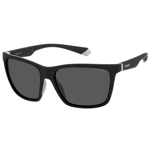 Sleek black POLAROID MOD. PLD 2126_S sunglasses for gents with modern design and polarized lenses.