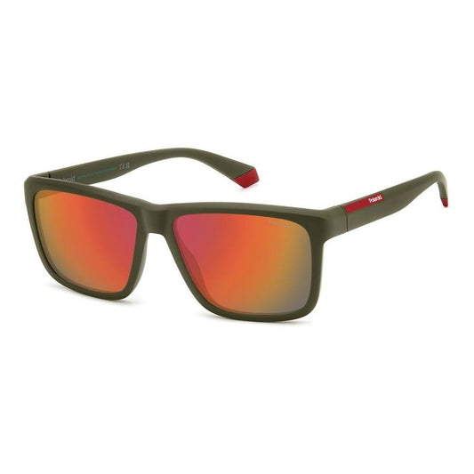 POLAROID MOD. PLD 2164_S stylish gent sunglasses made of polycarbonate with red-orange lenses.