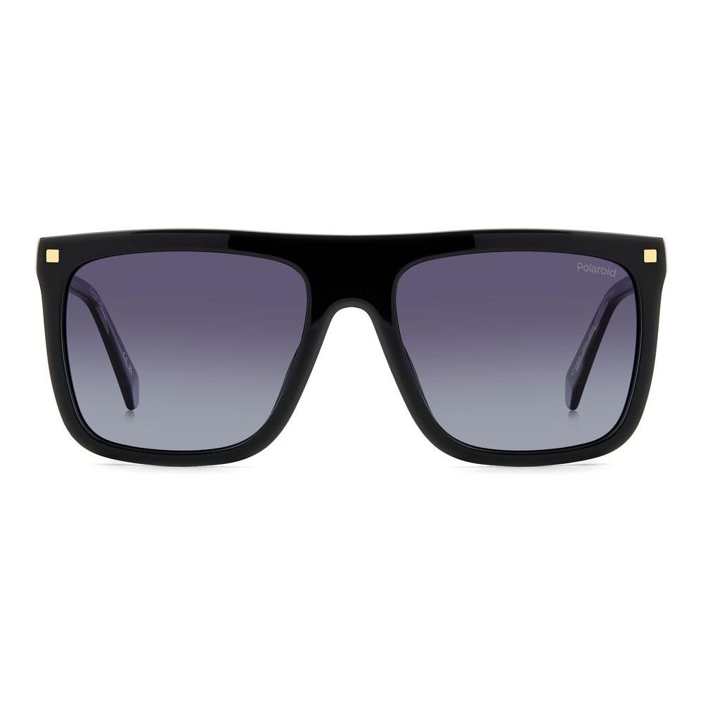 POLAROID MOD. PLD 4166_S_X acetate sunglasses for men, stylish black frame with gradient lenses, ideal accessory for modern fashion.