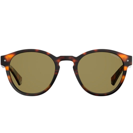 POLAROID MOD. PLD 6042_S unisex sunglasses made of polycarbonate with brown lenses and tortoiseshell frame