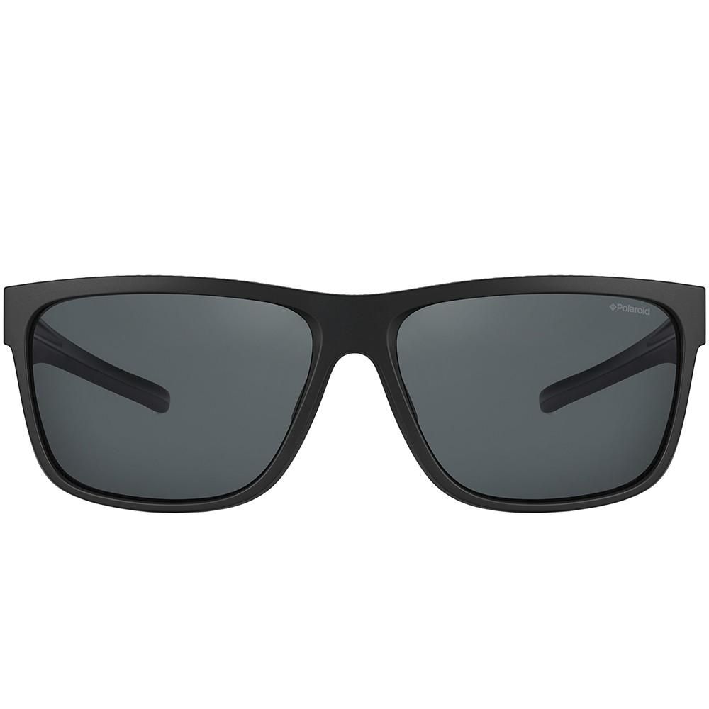 Black POLAROID MOD. PLD 7014_S sunglasses for men, polycarbonate frame, stylish eye protection.