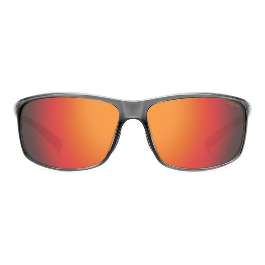 POLAROID MOD. PLD 7036_S unisex sunglasses, polycarbonate frame with orange lenses.
