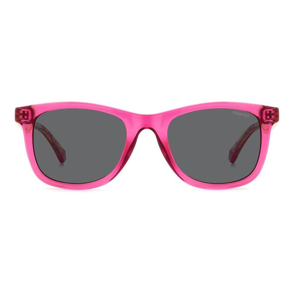 POLAROID MOD. PLD 8060_S unisex sunglasses made from polycarbonate in vibrant pink, front view