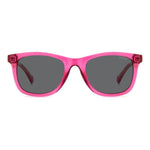 POLAROID MOD. PLD 8060_S unisex sunglasses made from polycarbonate in vibrant pink, front view