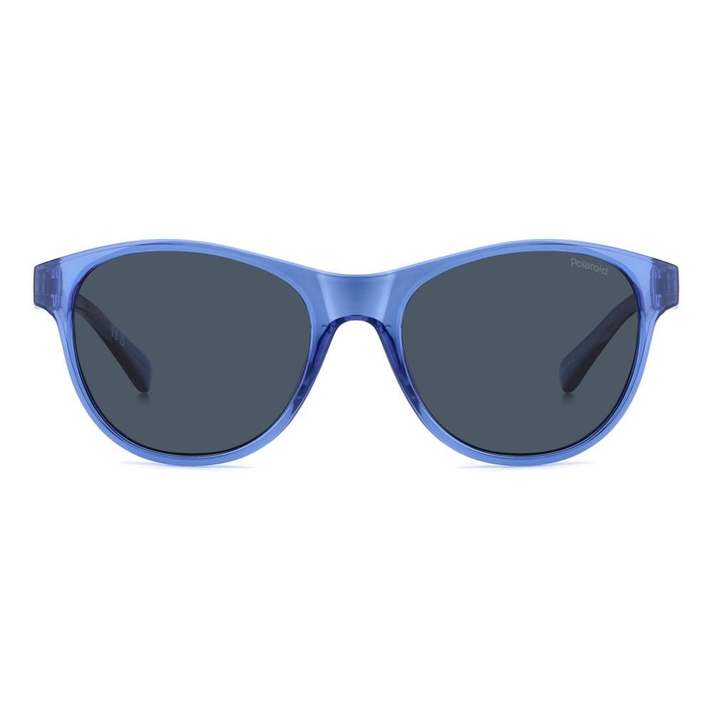 POLAROID MOD. PLD 8066_S unisex sunglasses in polycarbonate material, featuring a stylish blue frame design.