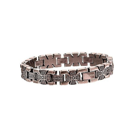 POLICE JEWELS JEWELRY Mod. PJ25711BSEBR01-S DESIGNER FASHION JEWELLERY