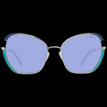 Elegant ladies' sunglasses PUCCI MOD. EP0131 5828W with blue lenses and a stylish design.