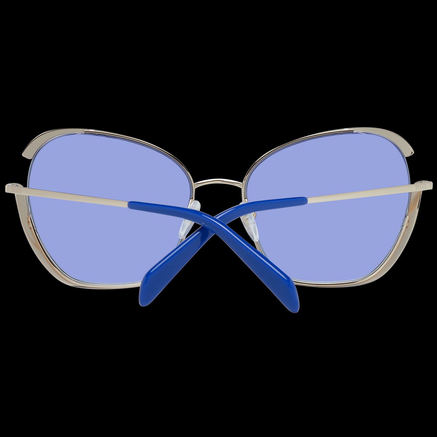 Alt Tag: PUCCI MOD. EP0131 5828W ladies sunglasses with blue lenses and stylish frame, perfect for fashionable women.