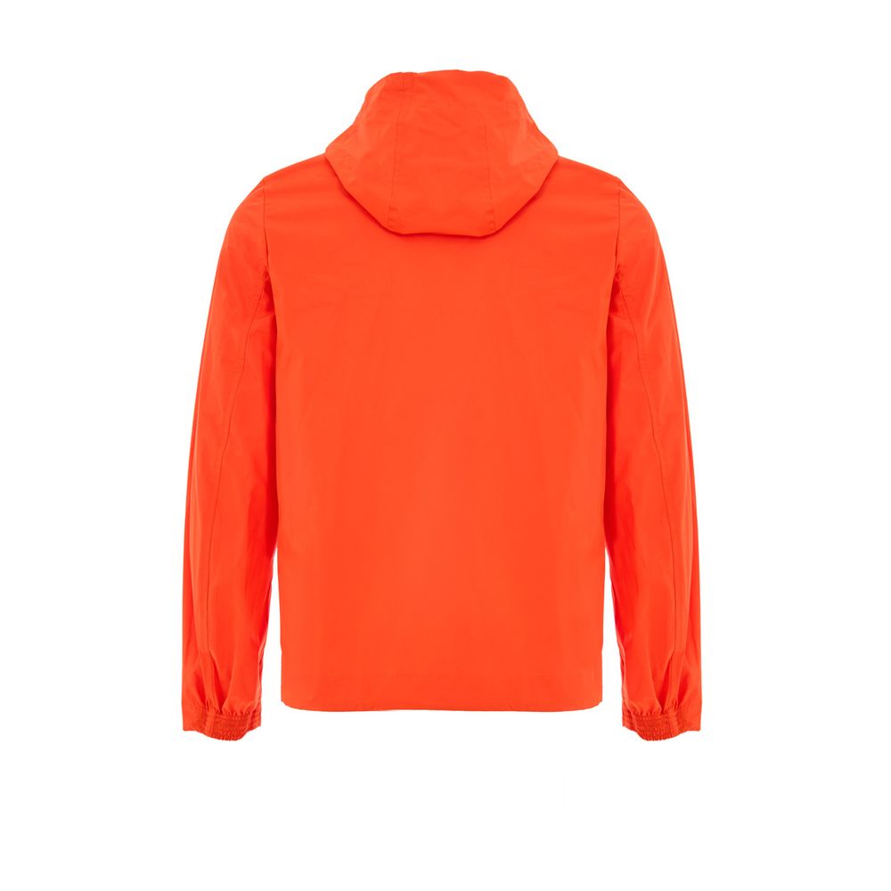 Paul & Shark Orange Polyester Shell Jacket