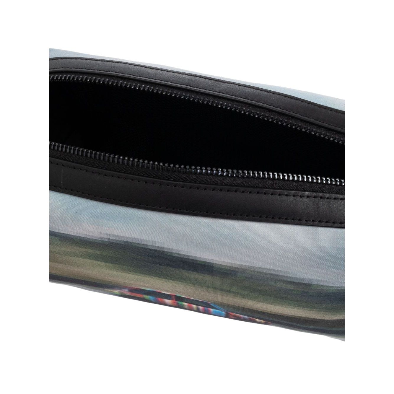 Paul Smith Recycled Polyester 'Pixelated Mini' Washbag