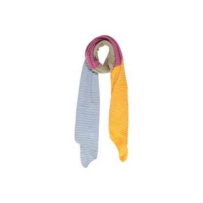 Pieces Bicolor Recycled Polyester Scarf 1728,71956299936,Accessories,Bicolor,New with tags,One Size,Pieces,Scarves - Accessories,Scarves - Scarves - Accessories,Women