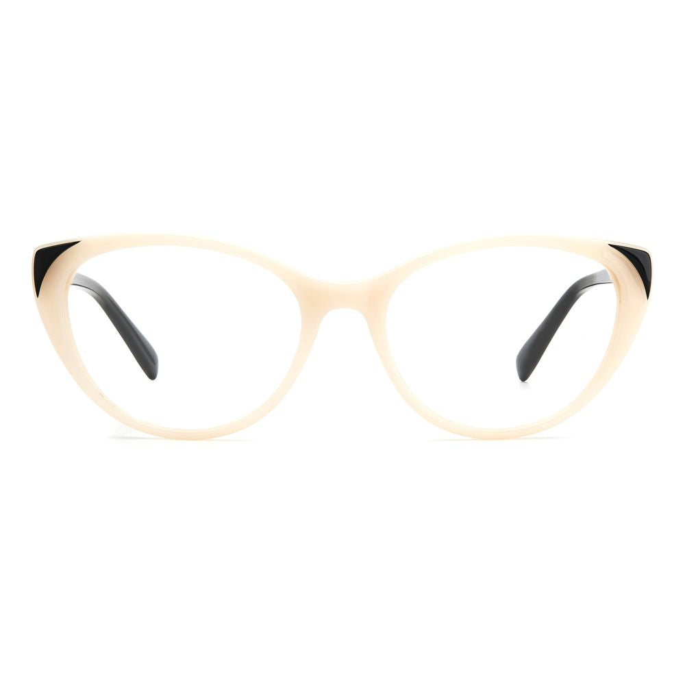 Pierre Cardin Black And White Acetate Frames for women, model P.C.-8501-0XR, ivory and black design with 53/17/140mm dimensions.
