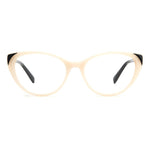 Pierre Cardin Black And White Acetate Frames for women, model P.C.-8501-0XR, ivory and black design with 53/17/140mm dimensions.
