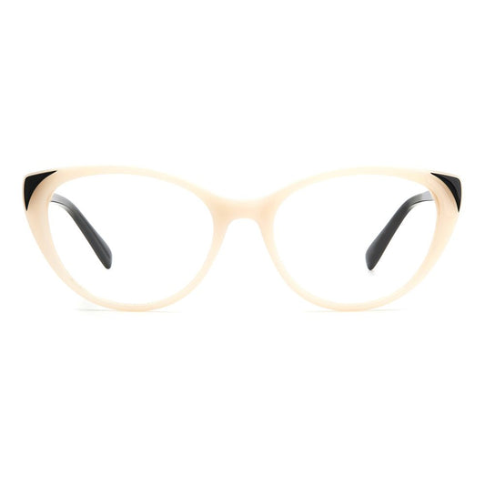 Pierre Cardin Black And White Acetate Frames for women, model P.C.-8501-0XR, ivory and black design with 53/17/140mm dimensions.