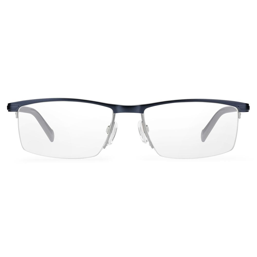Pierre Cardin Blue Metal Frames PC-6853-PJP glasses for men, metal frame, blue color, size 55/17/145 mm.