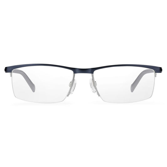 Pierre Cardin Blue Metal Frames PC-6853-PJP glasses for men, metal frame, blue color, size 55/17/145 mm.
