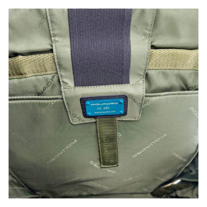 Piquadro Gray Fabric Backpack 1728,75667636384,Backpacks - Bags,Bags,Gray,Men,New with tags,Piquadro