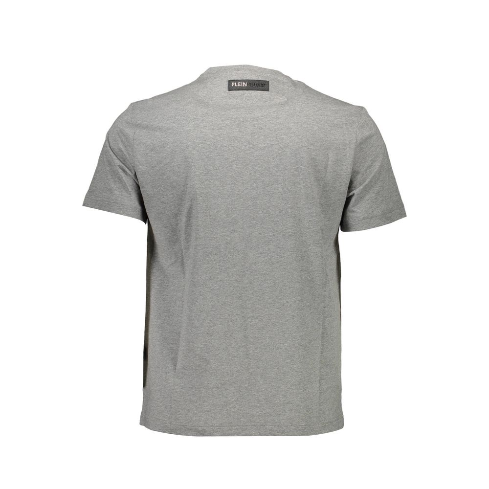 Plein Sport Grigio Cotton Men's T-Shirt
