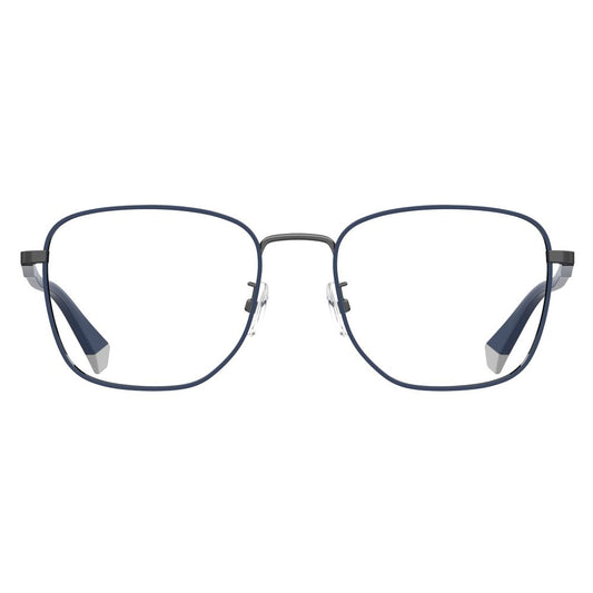 Polaroid Bicolor Metal Frames - PLDD390GV81 glasses features metal frame in dark blue black, size 55/19/150 mm, for men.