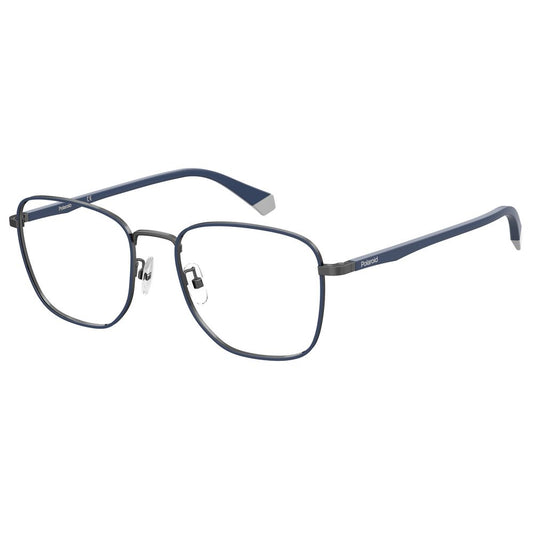 Polaroid Bicolor Metal Frames for men in dark blue metal, size 55/19/150 mm.