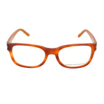 Porsche Design Brown Acetate Frames front view, Havana brown color, model P8250D, size 53/18/135mm, stylish eyewear for men.