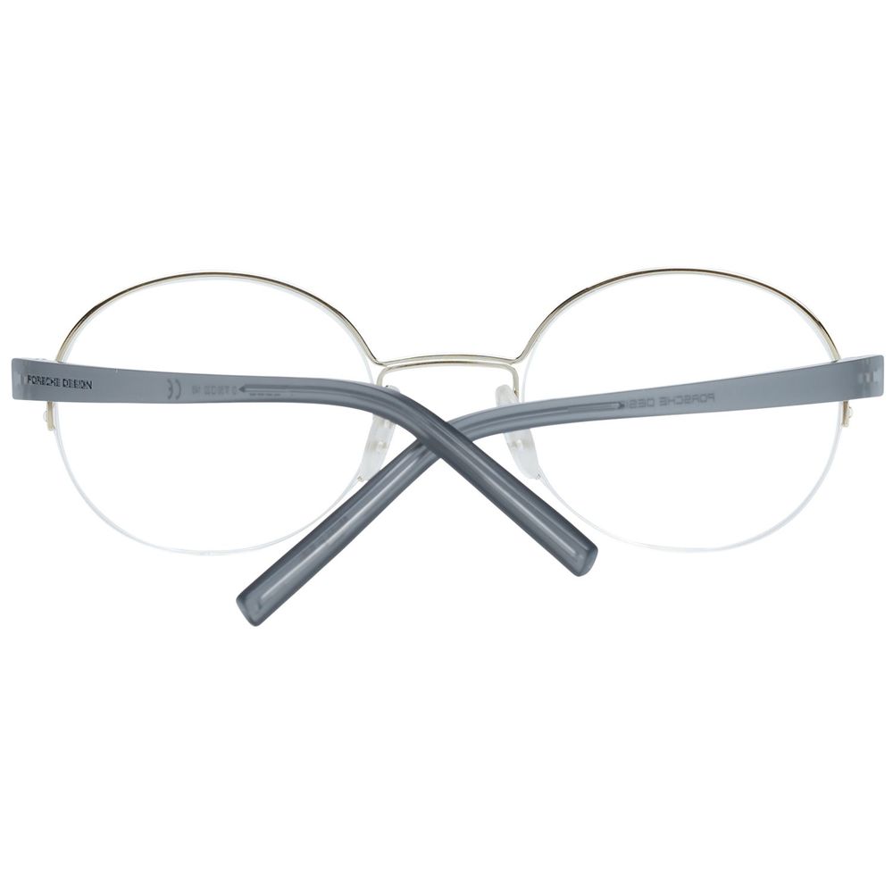 Alt Tag: Unisex Porsche Gold Metal Frames P8350-50D glasses with golden frame, size 50/22/145 mm, material metal and resin.