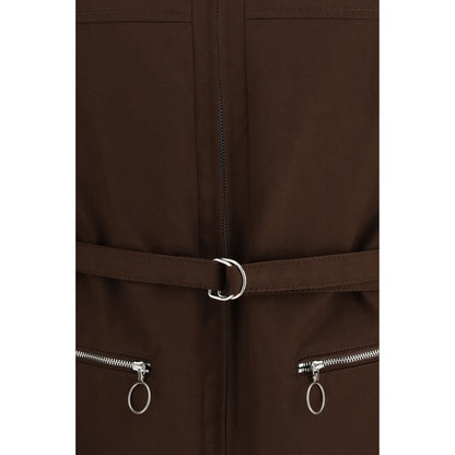 Prada Brown Polyester Shell Jacket