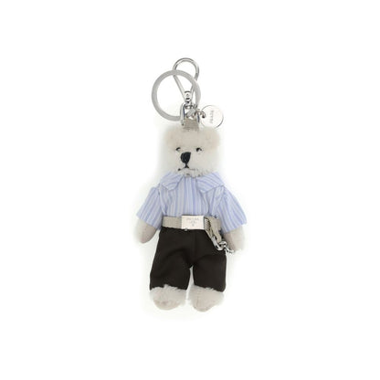 Prada Multicolor Cotton Keychain 1728,72470364320,Accessories,Keychains - Other Accessories - Accessories,Men,Multicolor,New with tags,Other Accessories - Accessories,Prada