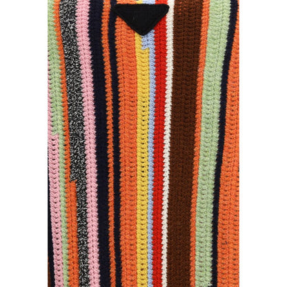 Prada Multicolor Wool Sweatshirt 1728,72470364320,Clothing,IT50 | L,Men,Multicolor,New with tags,Prada,Sweaters - Clothing,Sweatshirts - Sweaters - Clothing