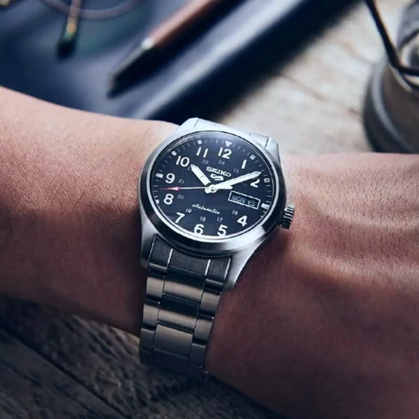 SEIKO 5 Mod. SPORTS AUTOMATIC DAY & DATE - BLUE WATCHES