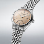 SEIKO PRESAGE Mod. CLASSIC watch with silver band and elegant design