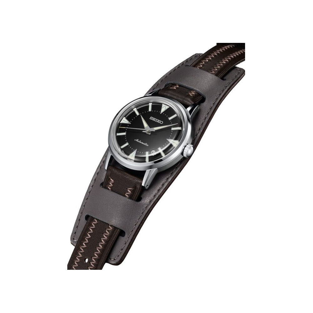 SEIKO PROSPEX Mod. 1959 ALPINIST TERRA - Ltd. Edt. 1.959 pcs wristwatch with leather strap and stainless steel case