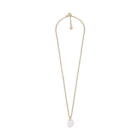 Elegant gold necklace featuring a pendant, SKAGEN DENMARK JEWELS JEWELRY Mod. SKJ1552710, minimalistic and stylish design.