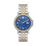 SKAGEN DENMARK Mod. SIGNATUR SPORT wristwatch with blue dial, 40 mm stainless steel case, quartz movement, data function, and SS bracelet.