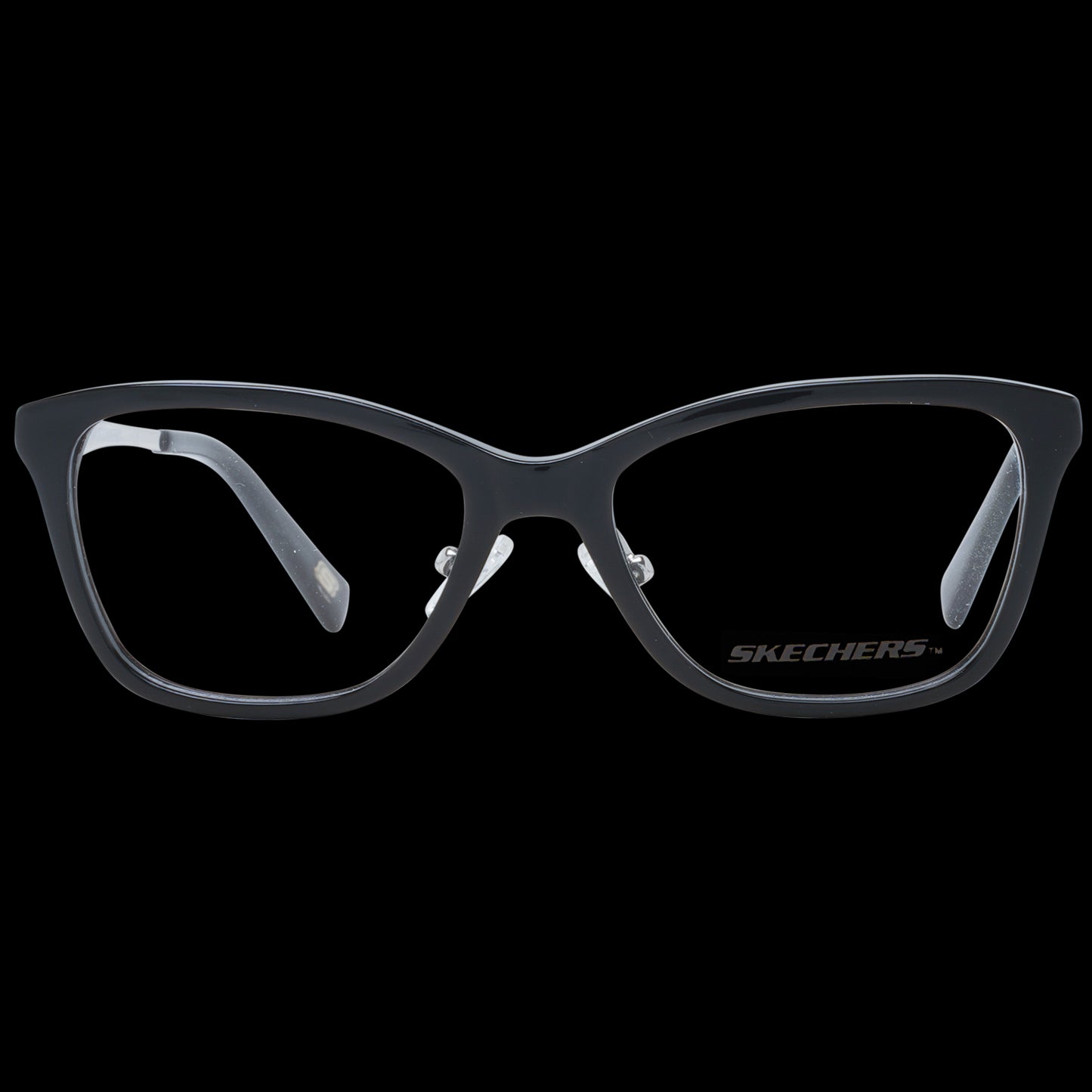 Stylish ladies' eyewear, SKECHERS MOD. SE1663 47001, featuring a sleek black frame design.