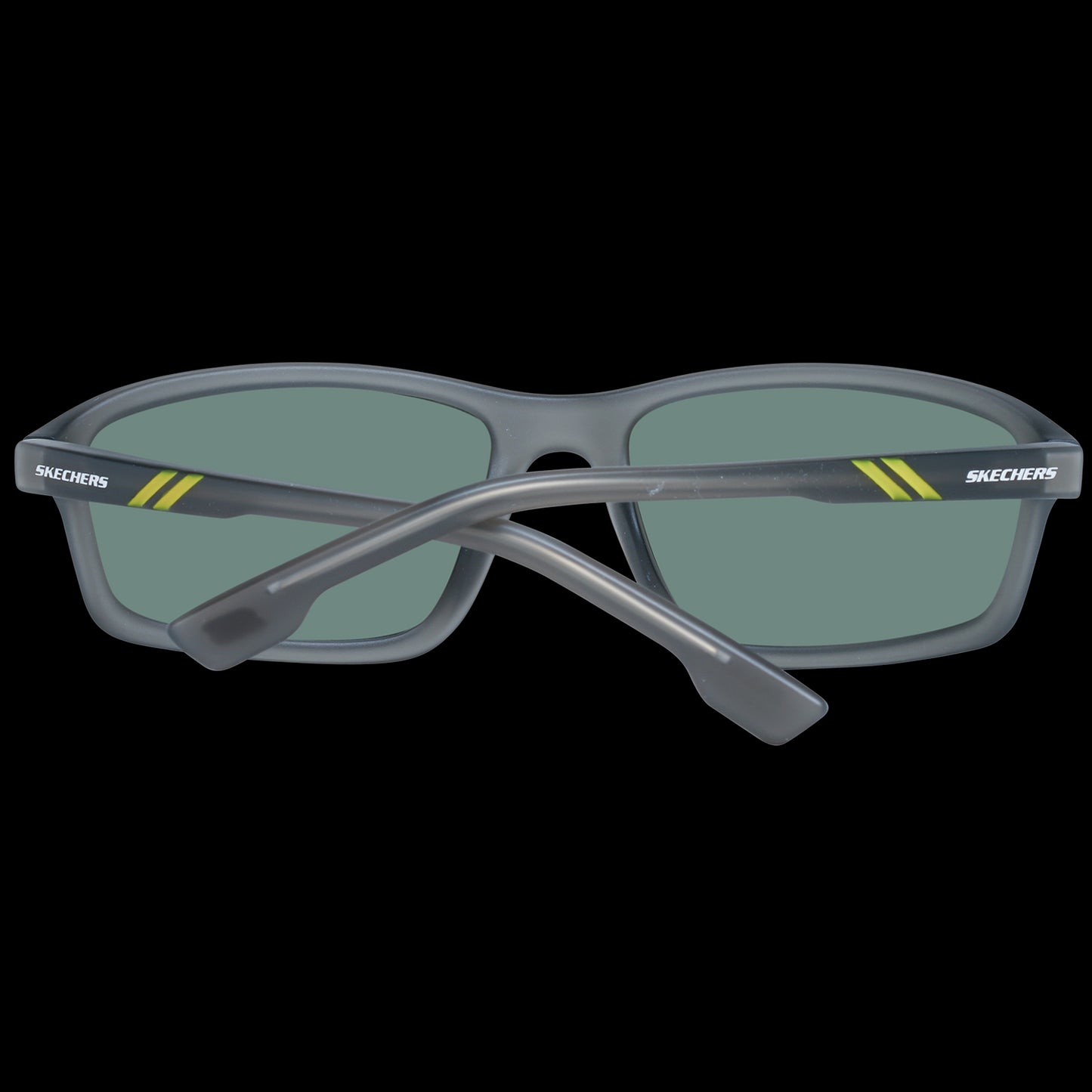 SKECHERS MOD. SE6130 6220Q gent sunglasses with grey frame and green lenses, back view