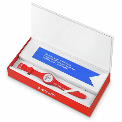 SWATCH Mod. ALL ABOUT MOM READY STOCKED WATCHES,Wristwatch