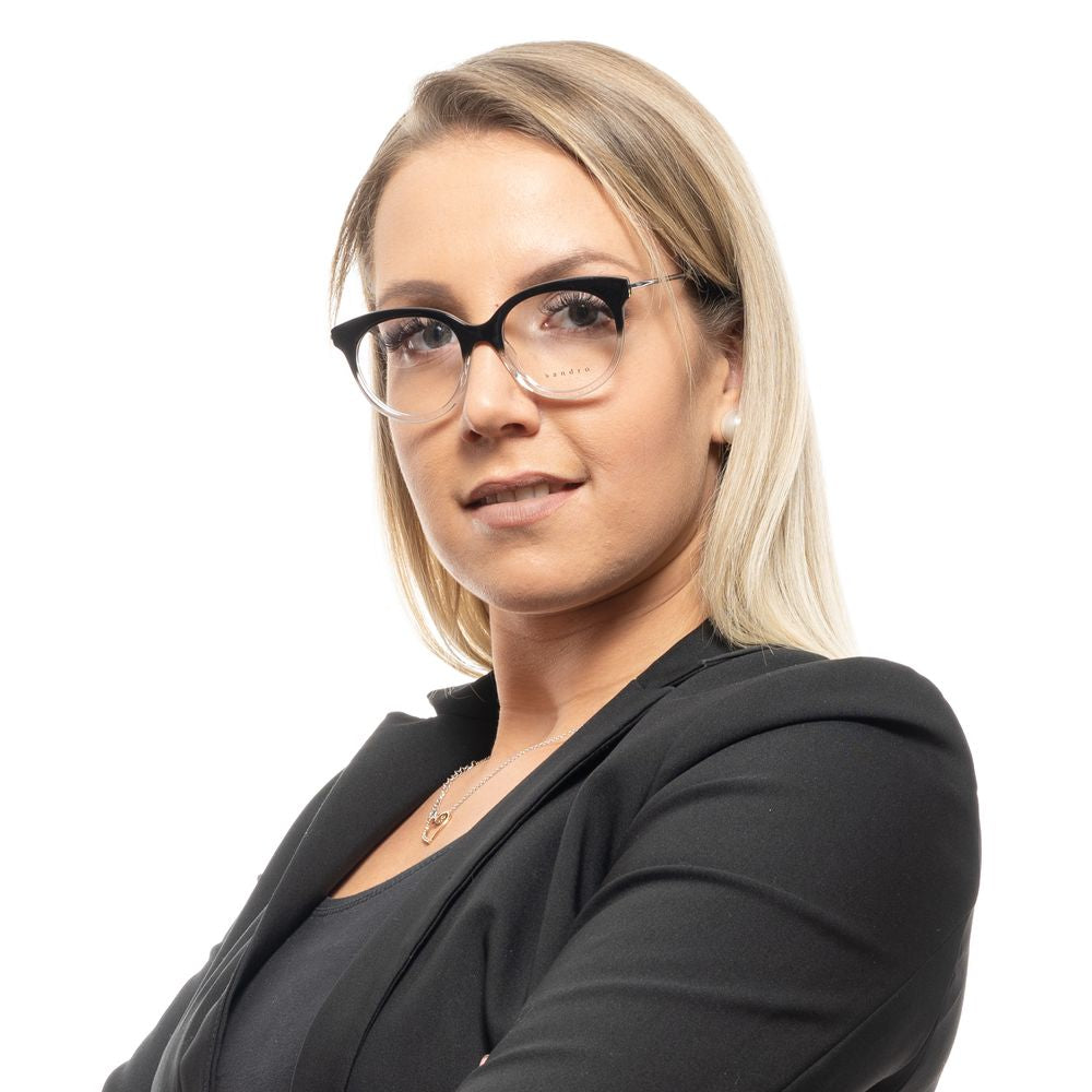 Sandro Black Metal & Plastic Glasses (Frames)