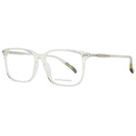 Scotch & Soda Transparent Men Glasses Frame in acetate full-rim style with demo lenses, rectangle design, and branded case included.