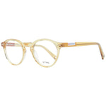 Sting Brown Unisex Glasses Frame in acetate, full-rim style with polarized, mirrored lenses. Includes branded case. UVA & UVB protection.