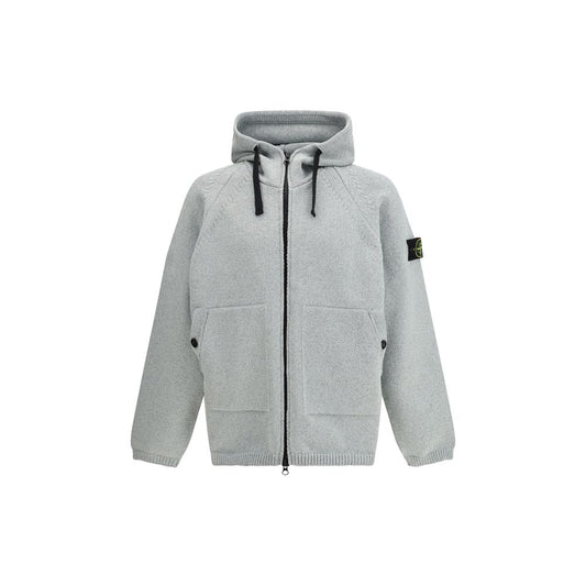Stone Island Gray Polyester Sweatshirt 1728,72470364320,Clothing,Gray,M,Men,New with tags,S,Stone Island,Sweaters - Clothing,Sweatshirts - Sweaters - Clothing