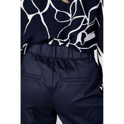 Street One Blue Viscose Pant