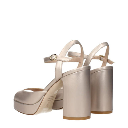 Stuart Weitzman Beige Leather Platform Sandals 1728,75667636384,Beige,EU37.5/US7.5,EU37/US7,EU38.5/US8.5,EU39/US9,EU40/US10,EU41/US11,New with tags,Platforms - Sandals - Shoes,Sandals - Shoes,Shoes,Stuart Weitzman,Women