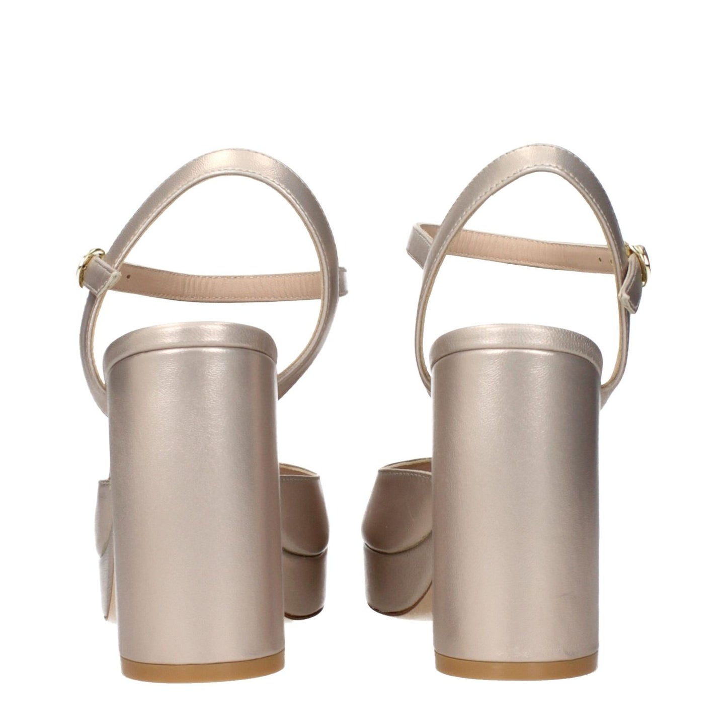 Stuart Weitzman Beige Leather Platform Sandals 1728,75667636384,Beige,EU37.5/US7.5,EU37/US7,EU38.5/US8.5,EU39/US9,EU40/US10,EU41/US11,New with tags,Platforms - Sandals - Shoes,Sandals - Shoes,Shoes,Stuart Weitzman,Women
