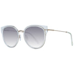 Stylish TED BAKER MOD. TB1659 52575 ladies sunglasses with transparent frames and gradient lenses.