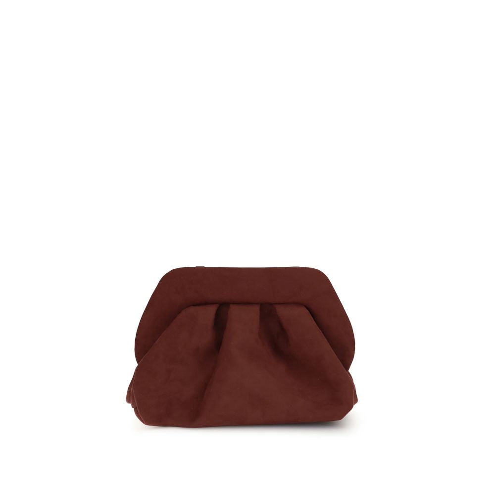 THEMOIRè Brown Other Fibres Clutch Bag