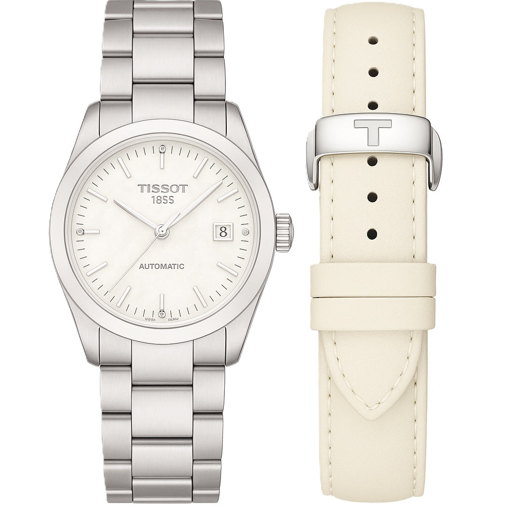 TISSOT Mod. T-MY LADY AUTOMATIC W-DIAMONDS Special Pack + Extra Strap WATCHES