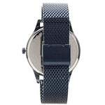 Rear view of TOMMY HILFIGER MOD. DAMON watch with mesh band