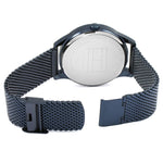 Back view of TOMMY HILFIGER MOD. DAMON watch with mesh strap